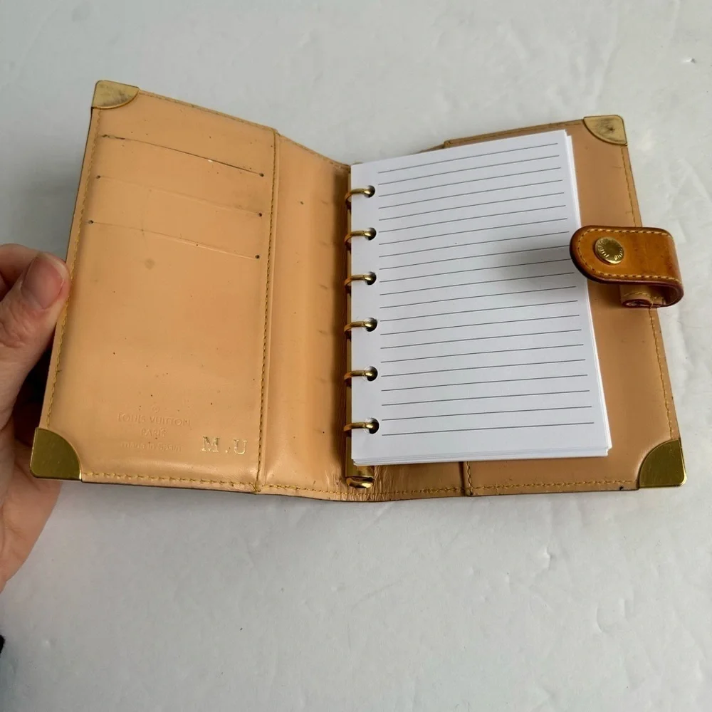 Louis Vuitton Multicolor Agenda Takashi Murakami Blanc White PM Mini Planner Y2K